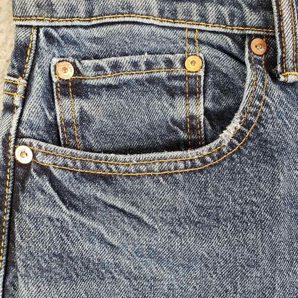 American Eagle AE Jeans Mens Size 32x34 Medium Wash Loose 5-Pocket Easyflex - Picture 4 of 13